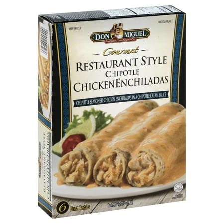 Don Miguel® Gourmet Restaurant Style Chipotle Chicken Enchiladas 6 ct Box