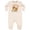 Natural Heather, variant on Inktastic Rookie of the Year First Birthday Football Theme Baby Fleece Romper