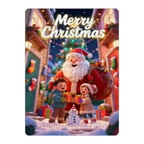 Seyotauo Christmas Puzzle 130 Piece Puzzles for All Ages, 130 Piece Puzzle Santa Claus Puzzle 130 Pieces Puzzles for Adults Christmas Puzzle Santa's House for All Ages Brain Teaser