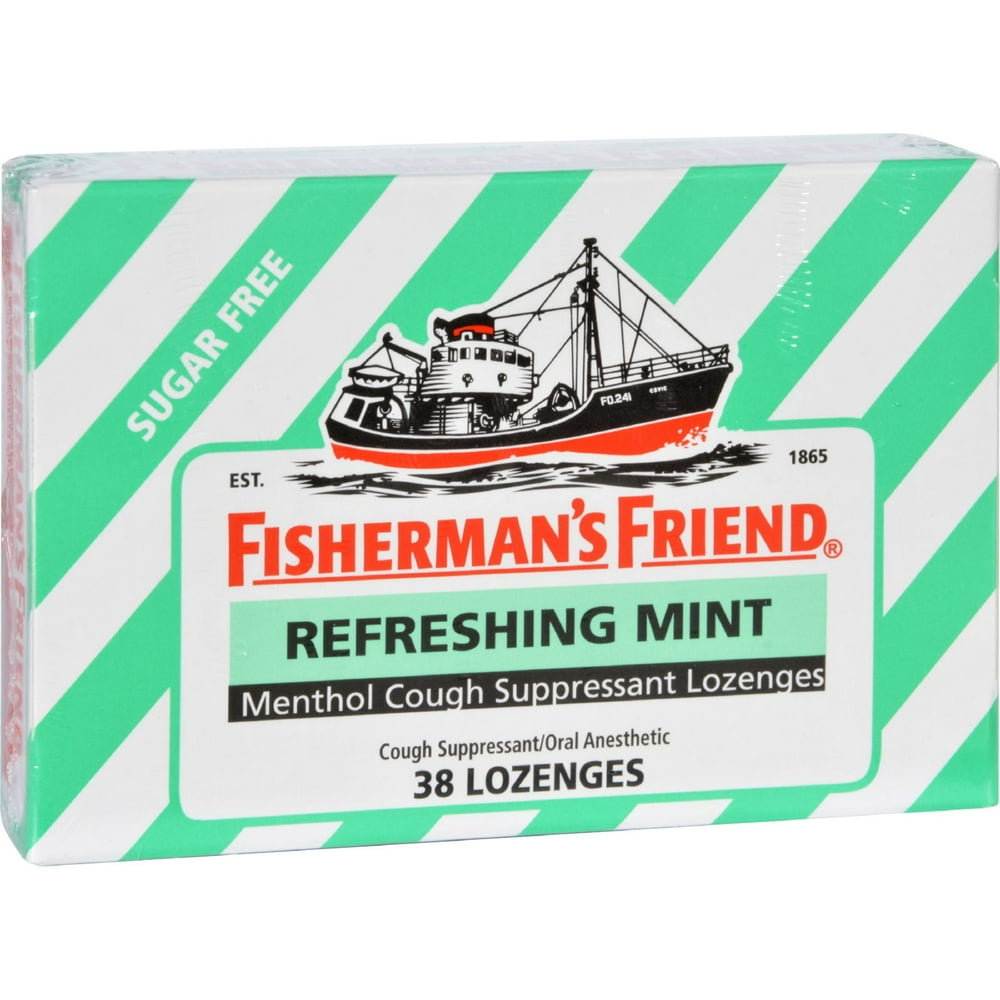 Greenwood Brands Fishermans Friend Cough Suppressant/Oral Anesthetic