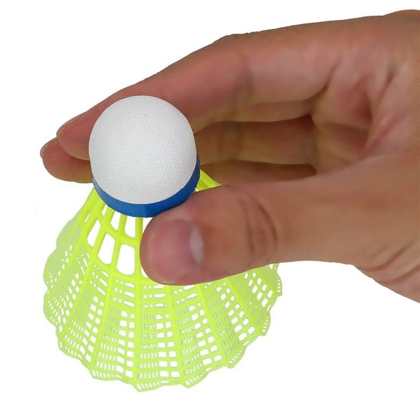 Spptty 6 pièces / ensemble accessoire de formation de sport de plein air  volant de balle de Badminton en Nylon professionnel, volant de Badminton 