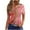 #11Pink, variant on Women's Summer T-Shirts Fashion Printing Shirts Lightweight Crew Neck Short Sleeve Blouses Casual Loose Pullover Tops