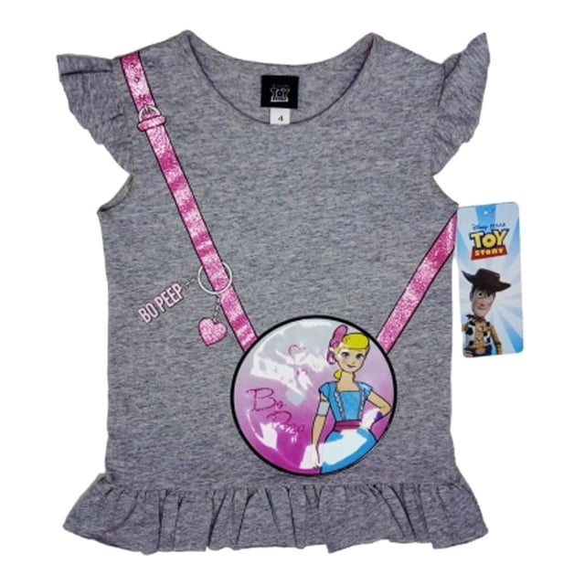 Playera Toy Story Gris para Niña Talla 10