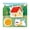 Green-A, variant on Apex Select Scene Themed Sticky Notes, Cute Catching Style 3D Die-Cut Adhesive Memo Pad, Green Puppy House Design Student Stationery for Journaling Decoration