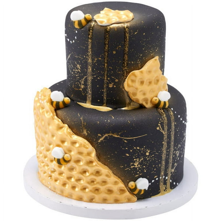 The Hive Bees Edible Image Cake Topper Frosting Sheet 