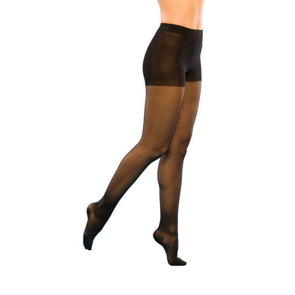 Sigvaris Well Being 120 Women's Closed Toe Pantyhose - 15-20 mmHg Natural B