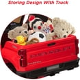 thumbnail image 5 of Kids Ride on Car with Remote Control, 12V Powered Wheels Licensed Chevrolet Silverado GMC Ride On Toddler Electric Vehicles for 3-8 Years, MP3,FM, Spring Suspension, LED Light,Red, 5 of 7