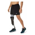 thumbnail image 3 of Short Running Asics Road 2-n-1 5in Negro Hombre 2011c388.002, 3 of 7