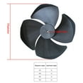 thumbnail image 5 of Fan blades air cooler fan blade fan blades replacement fan blades rotate fan alternatives four blade fan, 5 of 5
