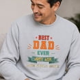 thumbnail image 3 of Jollimate Custom Best Dad Ever Sweatshirt, Custom Father Gift, Dad Birthday Gift, Vintage Dad Sweatshirt, 3 of 6