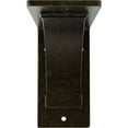 thumbnail image 3 of Ekena Millwork 3"W x 6"D x 6"H Morris Steel Bracket, Antiqued Warm Silver, 3 of 11