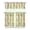 Lemon, variant on Ocean Blue Nautical Curtains Set of 3 - Sailor & Anchor Design Tier and Valance for Kitchen Windows, 54x18 + 2x27.5x36 Inch, Light Filtering Rod Pocket Panels