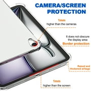 AICase For Apple iPad Air 11-inch(M2) 2024 Case Shockproof Crystal Thin Soft TPU Clear Bumper Cover