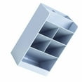 thumbnail image 3 of Porte-stylo Design Moderne Incliné Grande Capacité 5 Compartiments pour l'École et le Bureau, 3 of 7