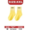 thumbnail image 2 of Calcetines para niños, calcetines de tubo medio de otoño e invierno de colores caramelo para hombres y mujeres, calcetines del tesoro, 2 of 5