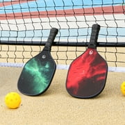 Wossspt Pickleball Paddles Set of 4 USAPA Approved Wooden Paddles, 4 Pickleball Balls and Pickleball Bag