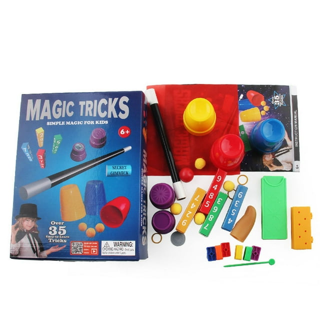 Gprince Magic Tricks Set,Magician Show Up Kids Props Toy for Kids with Toy NO.2563