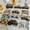 Black Silver and Gold, variant on Mega-L 12 Pcs Football Eyeglasses, American Football 2026 Party Supplies Party Favors, Glitter Super Ball Photo Booth Props for Sports-themed Gameday Championship Party Decorations