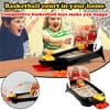 WFJCJPAF Children's Desktop Finger Shooting Toy Bouncing Ball Palm Table Basketball