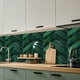 thumbnail image 4 of Alwayspon 10 hojas de pegatinas de vinilo 3D para azulejos de pared Pegatinas para cocina y baño 11,4 x 9 pulgadas Verde oscuro, 4 of 7
