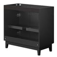 thumbnail image 4 of Modway Miles 36" Wood Bathroom Vanity Cabinet with Tapered Legs in Black, 4 of 9
