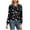 Silver, variant on Bomber Jacket Pockets Sequin Women Lightweight Sparkle Long Sleeve Zipper Jackets Crew Neck Loose Casual Outerwear (Black 2XL)