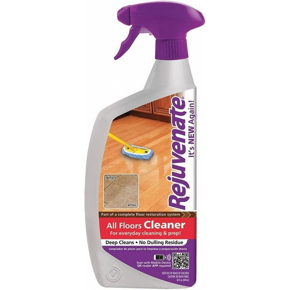 Floor Cleaner, 32 oz, Lemon, PK12