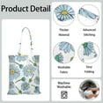 thumbnail image 5 of Daisy with Inspirational Quote Tote Bag - Foldable, Durable & Eco-Friendly Grocery Bag, 5 of 6