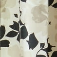 thumbnail image 5 of Mainstays Farmhouse Light Filtering Rod Pocket Panel, Set of 2, Beige Floral, 38" x 84", 5 of 10