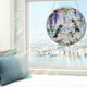 thumbnail image 4 of Decoración del hogar, decoración de habitaciones, decoración de paredes Adorno de colibrí colorido Película colorida Colgante circular para el hogar Adorno de reflejo del sol Adorno decorativo plano, 4 of 7