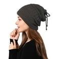 thumbnail image 1 of CEHVOM 2 In 1 USB Heated Knitted Hat And Neck Gaiter Set Winter Warm Fleece Hat Heating Circle Loop Scarf For Men And Women, 1 of 8