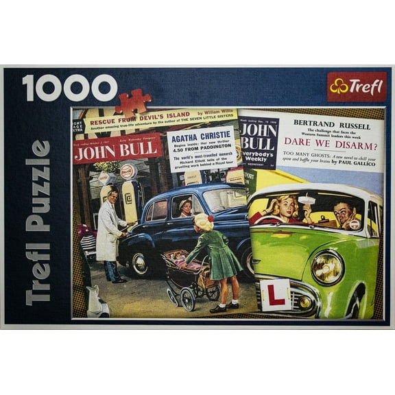 Trefl Jigsaw Puzzle - Vintage Posters - (1000 Pieces)