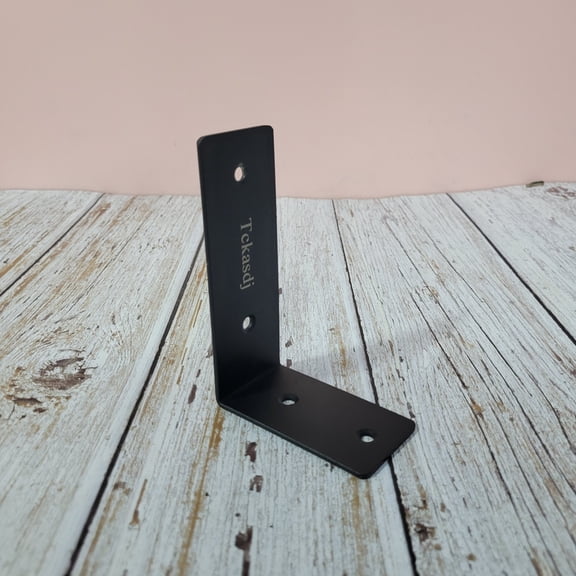 Tckasdj Brackets of metal for furniture – Ideal for reinforcing bookshelves, mounting wall-mounted shelves, or stabilizing table corners