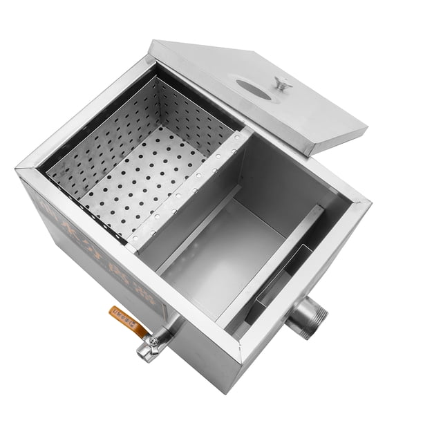 ZYFC Intercepteur de Graisse Commercial, Séparateur Graisse Commercial à Entrée Supérieure, avec Panier de Filtre Amovible pour Restaurant, pour Restaurant, Café, Cantine, Usine, Cuisine ZYFC Intercepteur de Graisse Commercial, Séparateur Graisse Commercial à Entrée Supérieure, avec Panier de Filtre Amovible pour Restaurant, pour Restaurant, Café, Cantine, Usine, Cuisine