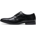 thumbnail image 3 of Zapatos De Vestir BMNY para Hombre Con Hebilla Negro Talla 29, 3 of 4
