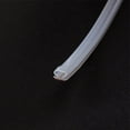 thumbnail image 1 of 20 Feet Rubber Weather Stripping Door Seal Strip, Self-Adhesive Backing D-Shape, 1 of 9