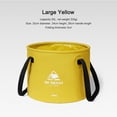 thumbnail image 3 of Cubo plegable Lavabo plegable para pesca al aire libre Picnic (Amarillo 20L) Ndcxsfigh Para Estrenar, 3 of 6