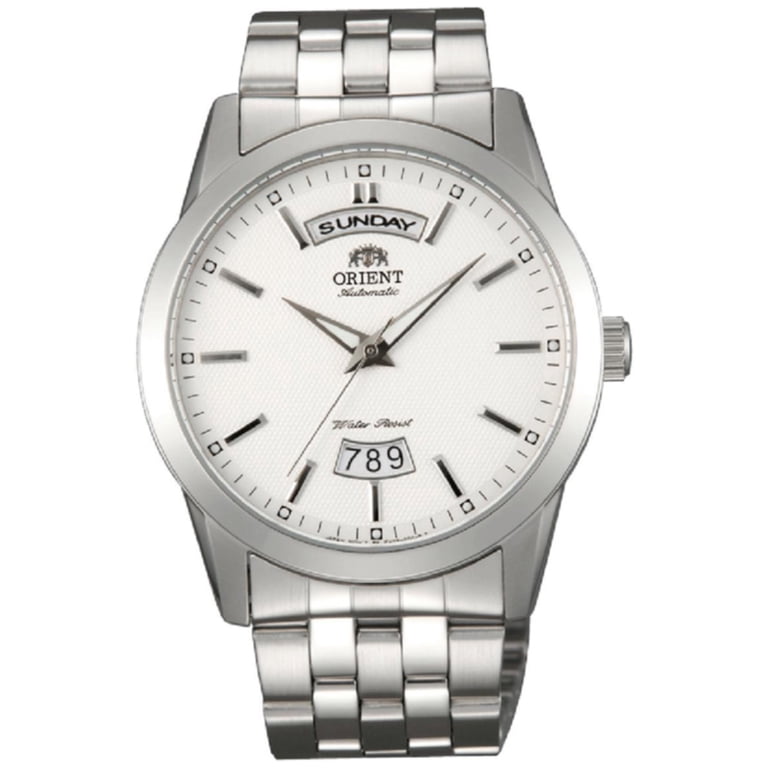 ORIENT EV0S003W 自動巻き 腕時計 Orient EV0S003W Men's Union Automatic Watch, Stainless Steel