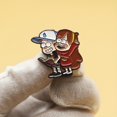 thumbnail image 5 of Fun Cartoon Metal Brooch Collection Fashion Anime Badge Children's Boutique Gift Lapel Jewelry Pin, 5 of 5