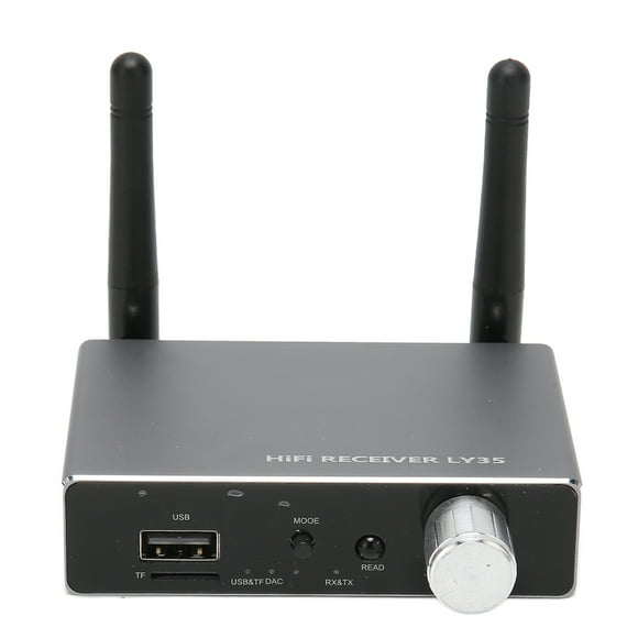 Sound Converter, HiFi Digital To Analog Sound Converter 5.3 Receiver with Remote Control for Cell Phone for Projector