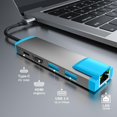 thumbnail image 3 of Estación de Acoplamiento USB C para Switch 2, 4K 60Hz, PD 100W, LAN, 3 of 7