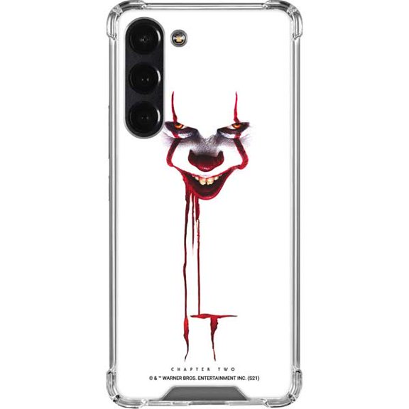 Skinit Warner Bros IT Volume 2 Pennywise Bloody Galaxy S24 FE Clear Case