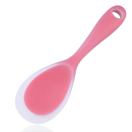 

1PC Kitchen Tool Rice Server Rice Spoon Silicone Sushi Rice Non-stick Paddle