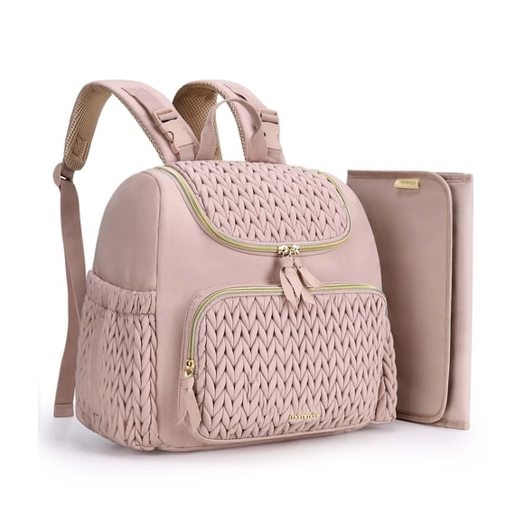 Bolsa de pañales mommore, pequeña, con cambiador