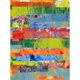 thumbnail image 2 of Moore, Regina 25x32 White Modern Wood Framed Museum Art Print Titled - Monoprint Collage II, 2 of 4