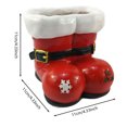 thumbnail image 3 of TIELUTT POTS Bottes POTS en Résine POTS Bottes Rouges et Blancs POTS Décoratifs de Festival Pot de Fleurs Suspension Fleur avec Poignée Petite Fleur pour l'Extérieur Grande Petite Fleur Vivante en Pot pour l'Extérieur 14, 3 of 8