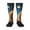 2 Black-1, variant on Xecao Squirrel Sleeping In Tree Print Compression Socks for Both Men And Women for Running, Travel, Flight, Nurse