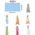 thumbnail image 4 of Qarigey Hogar niños Toalla de baño Chinlon niños absorbente de agua estilo de dibujos animados Adorable albornoz de ducha Ponchos Pijama Amarillo, 4 of 6