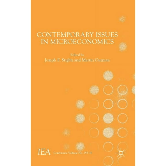 International Economic Association Contemporary Issues in Microeconomics, (Hardcover)