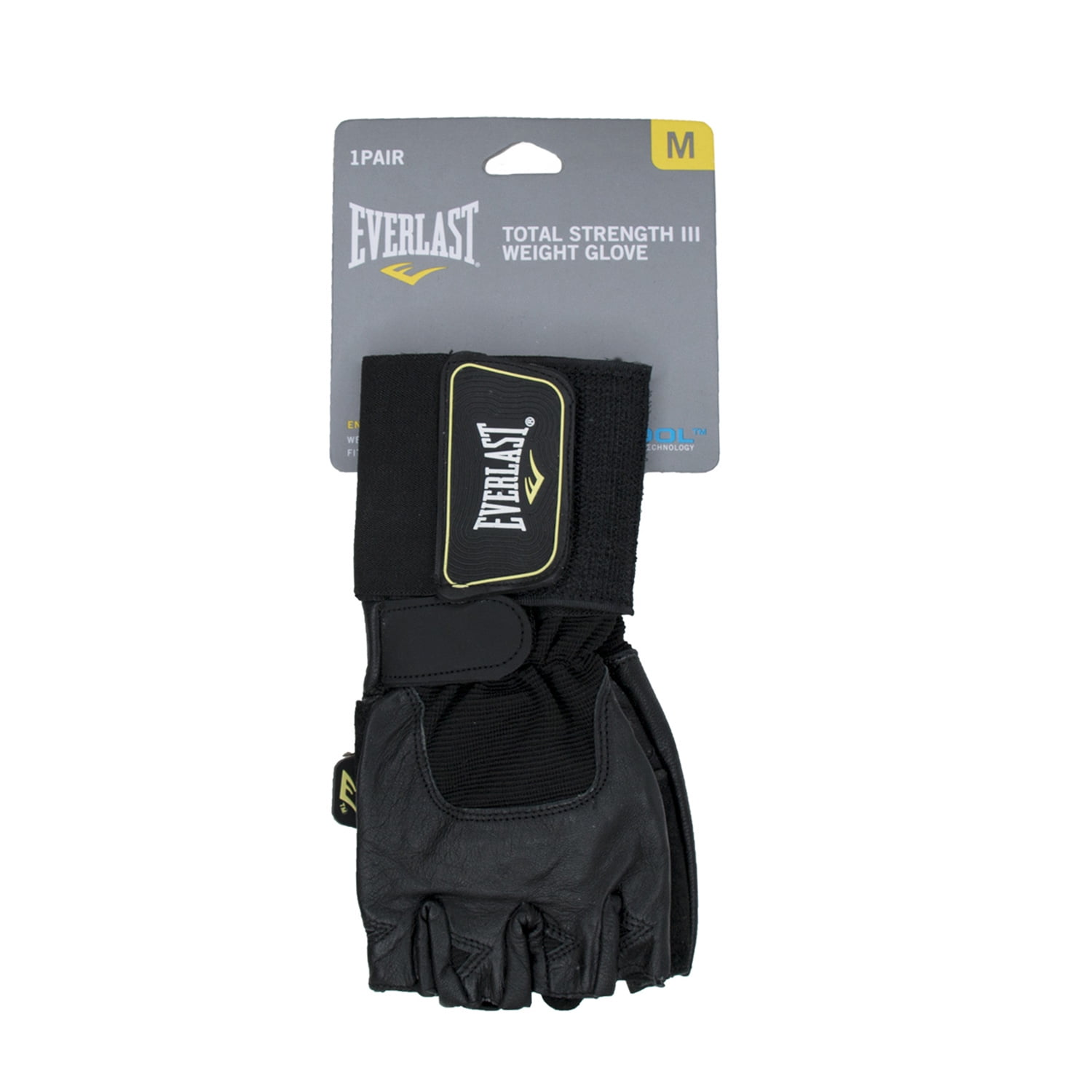 Guantes De Pesas Total Strength Ii Negro S